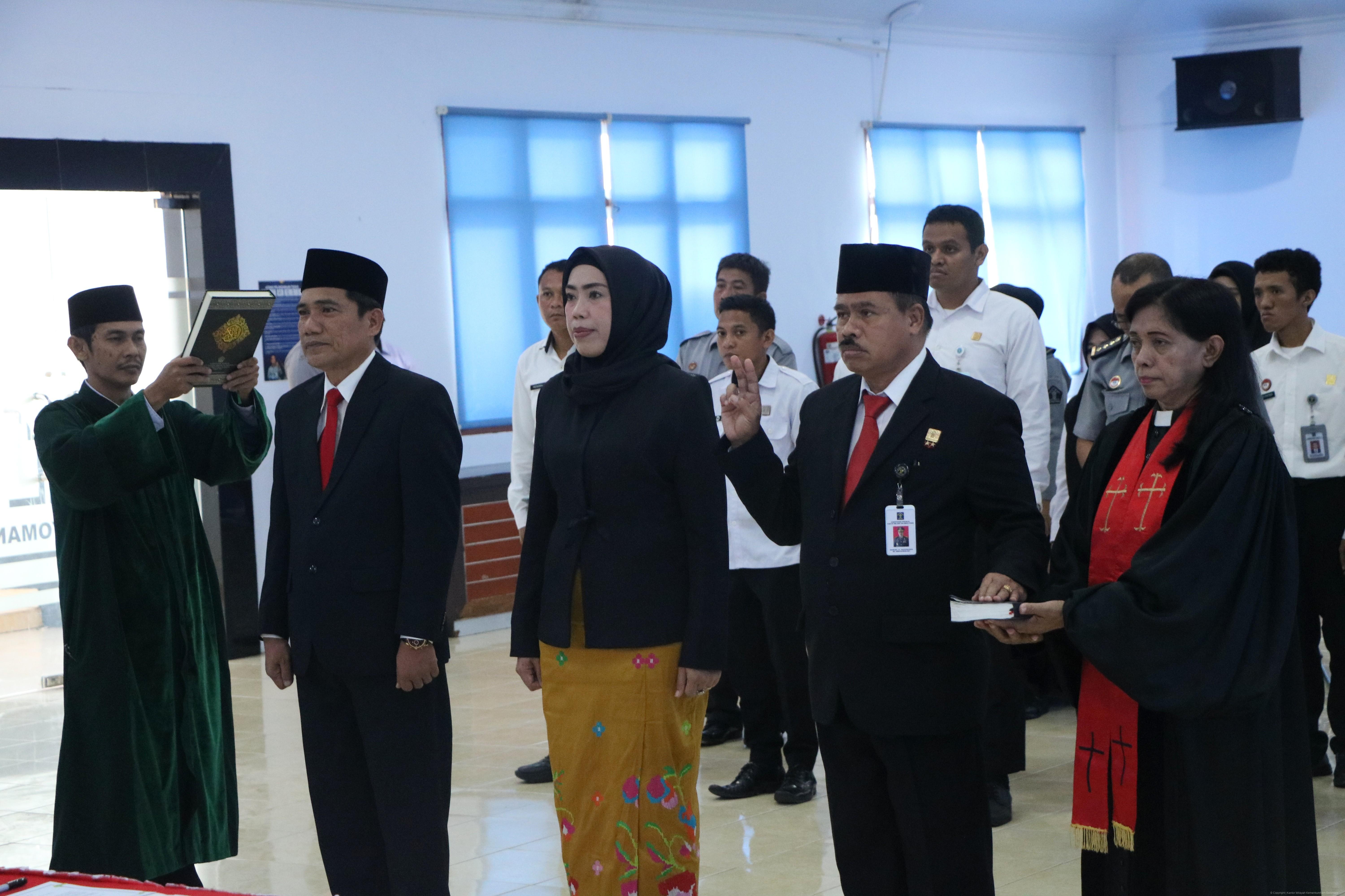 Dirjen AHU Lantik Anggota Majelis Kehormatan Notaris Wilayah Gorontalo Periode 2025–2028