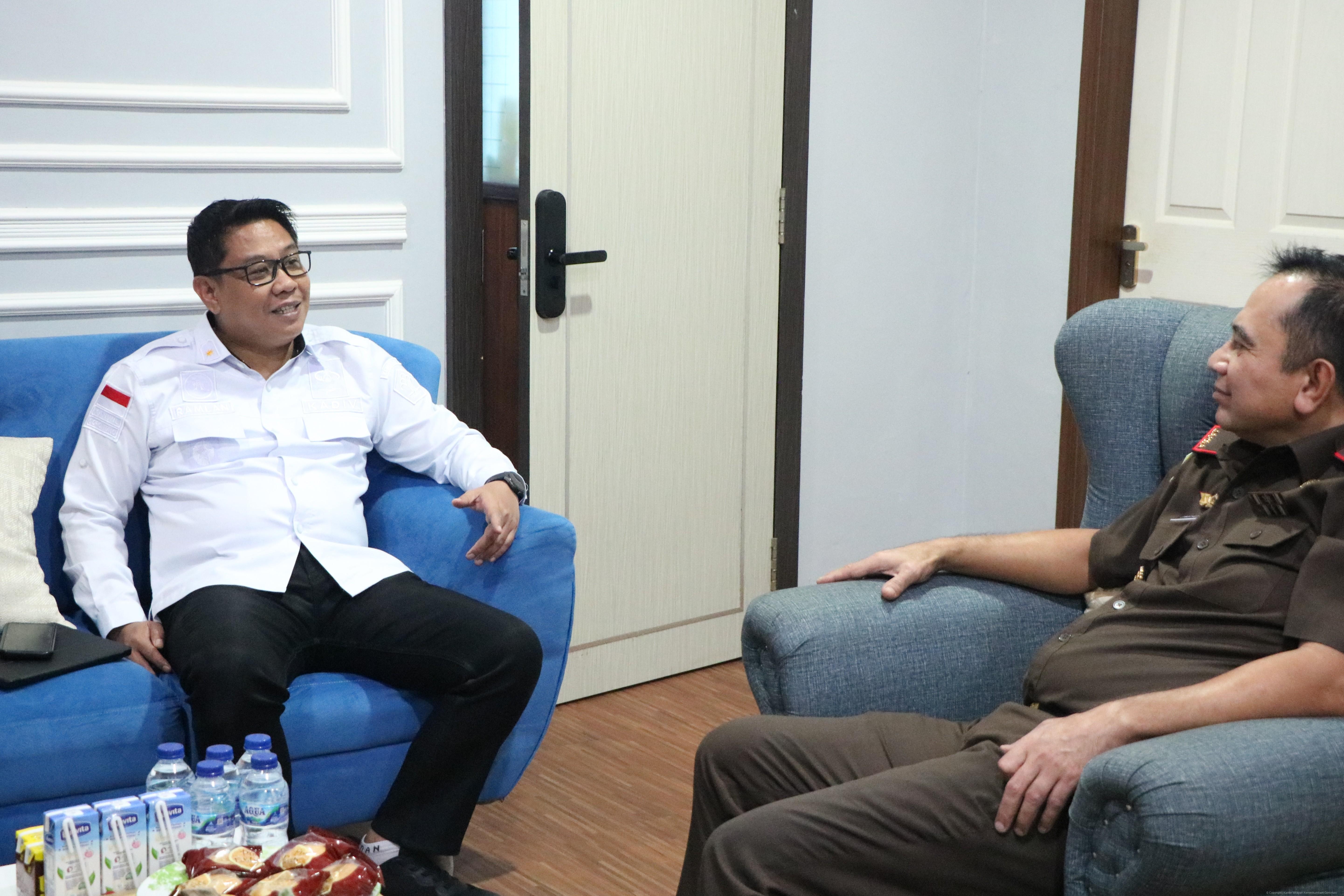 Perkuat Akses Keadilan Masyarakat, Kemenkum Gorontalo Lakukan Audiensi Strategis dengan Kejati Gorontalo