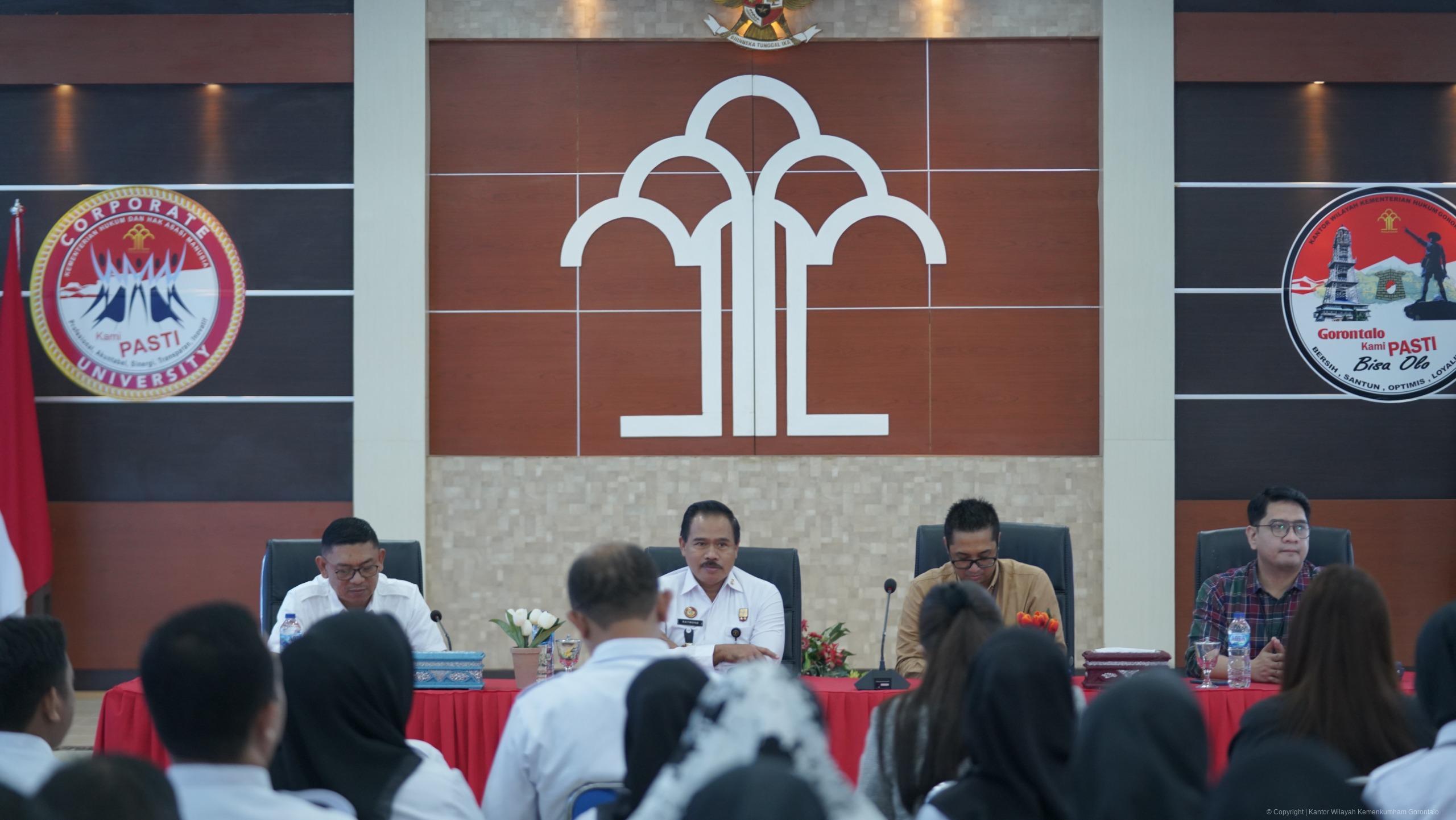 Kemenkum Gorontalo Dukung Program Kesejahteraan ASN Melalui Sosialisasi Produk BTN