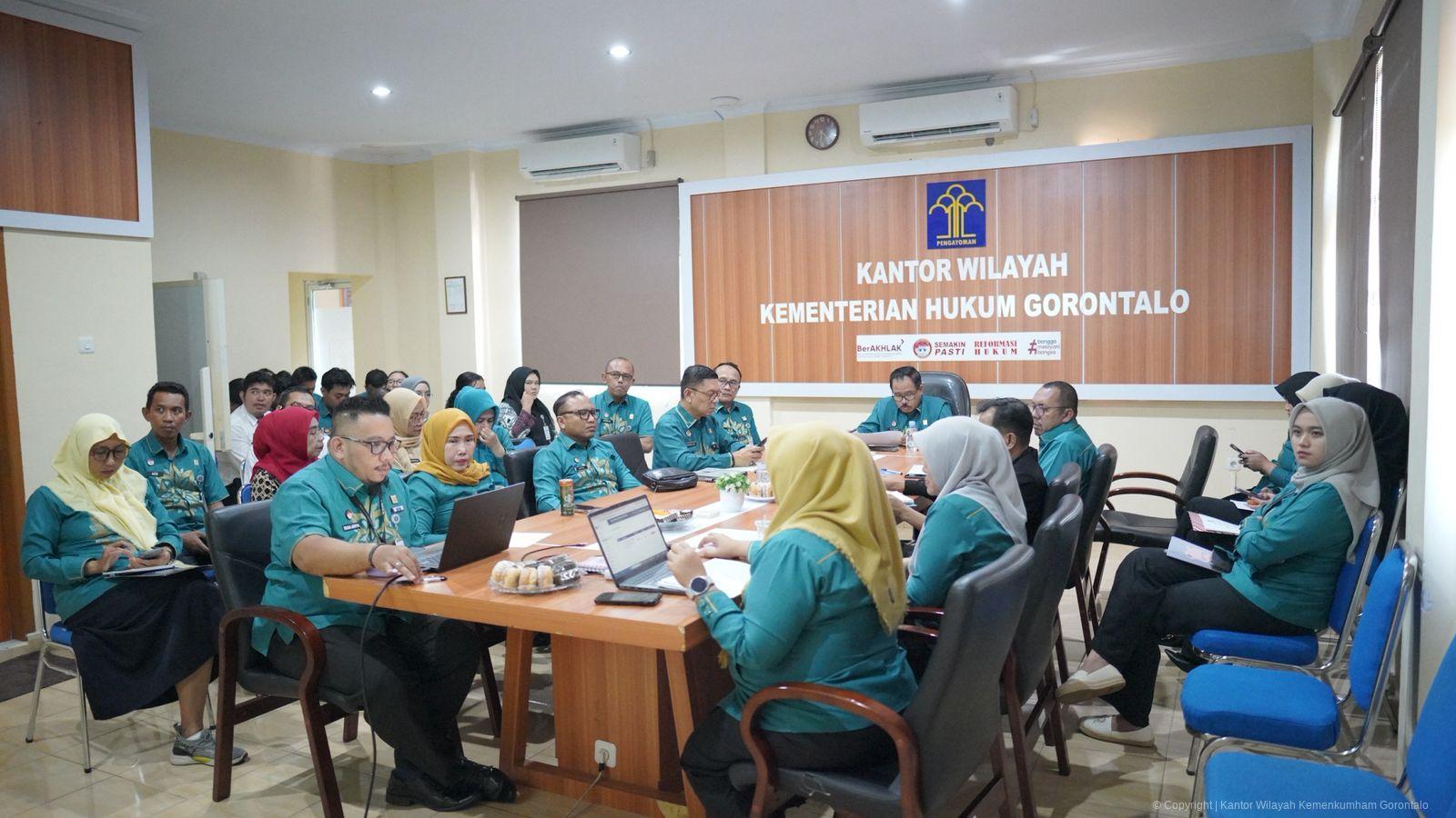 Tindak Lanjut Penilaian Mandiri SPIP, Kakanwil Tekankan Penguatan Pengendalian Intern